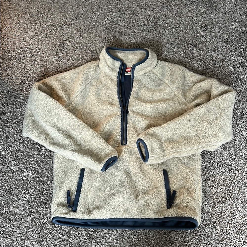 Women’s Beige Fleece Sweater